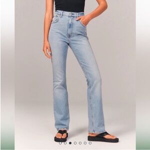 A&F the 70’s vintage high rise flare size 00S